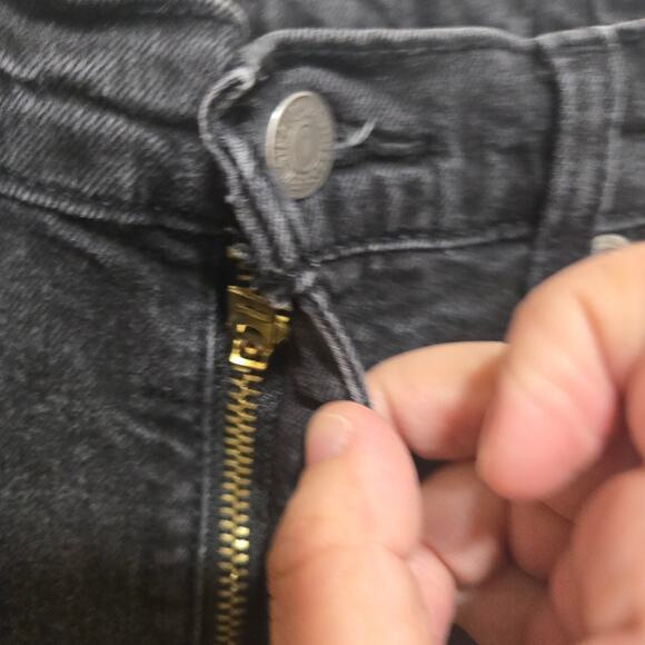 Levi’s 514 Straight Black Jeans Men’s 34x32 - Picture 7 of 9